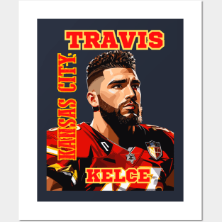 Travis Kelce Kansas City Posters and Art